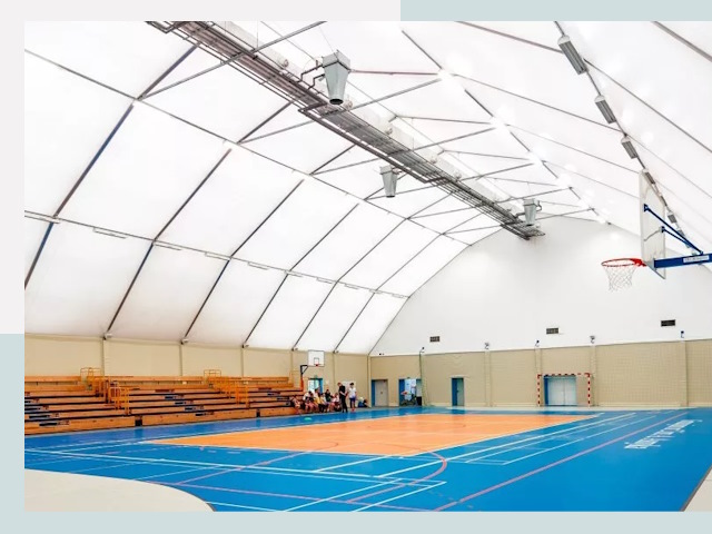 Строительство спортивных залов в Мариинске