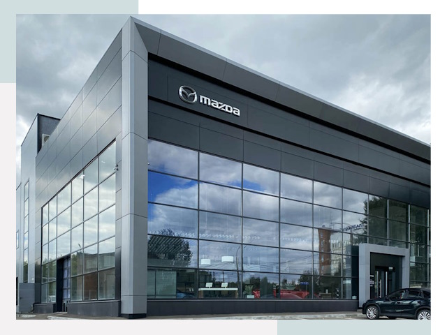 Строительство автосалонов в Мариинске