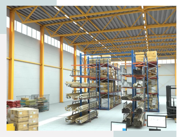 Типовые ангары в Мариинске