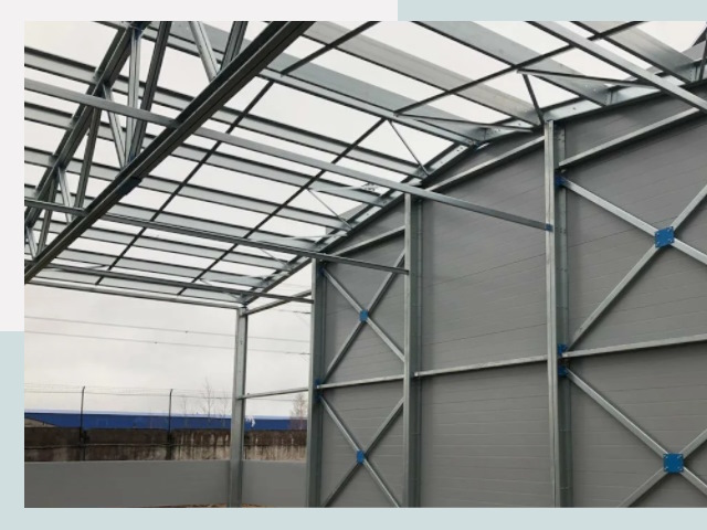 Каркасные ангары от СтальСтрой-Мрн по цене от 612 руб.
