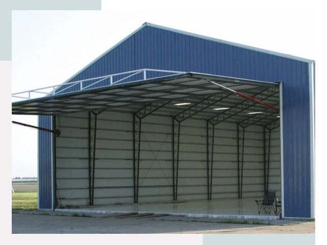 Прямо стенные ангары в Мариинске