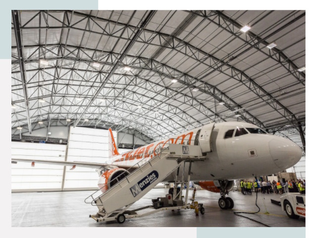 Авиационные ангары в Мариинске