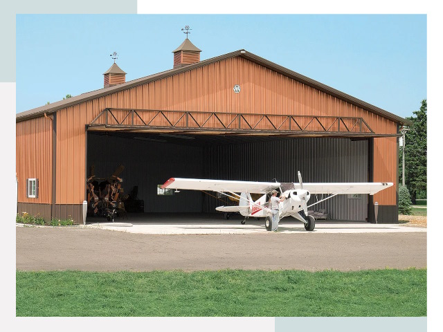 Ангары для самолетов в Мариинске