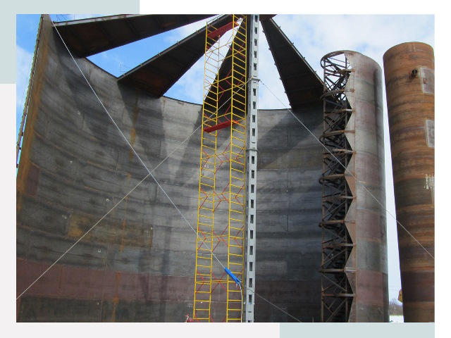 Строительство резервуаров в Мариинске