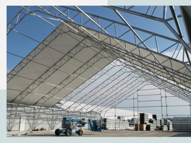 Каркасно-тентовые сооружения от СтальСтрой-Мрн по цене 612 руб.