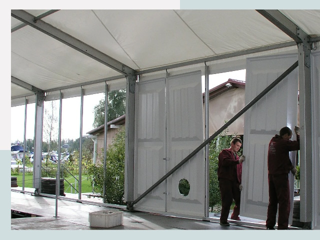 Быстро сборные шатры в Мариинск от 612 руб. за м²