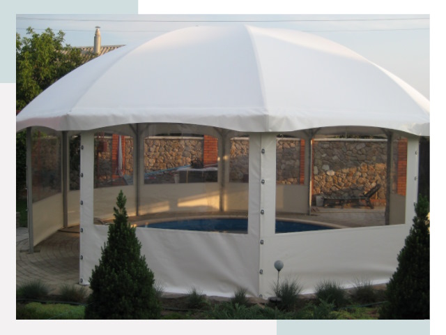 Тентовые павильоны в Мариинске