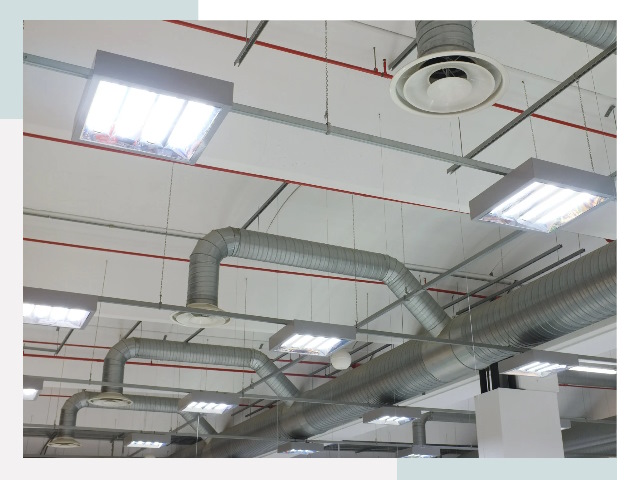 Вентиляция ангаров в Мариинске