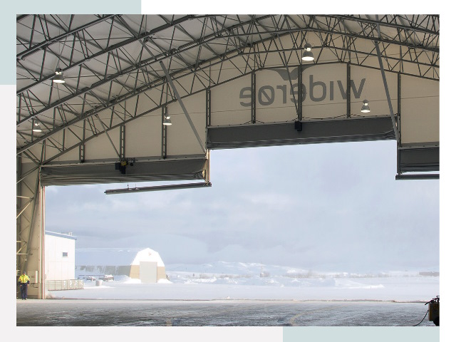 Ворота для ангаров в Мариинске