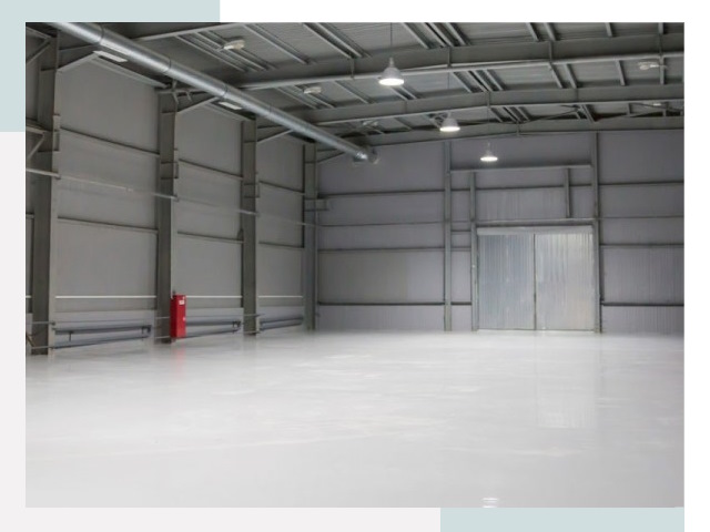 Полы для ангаров в Мариинске