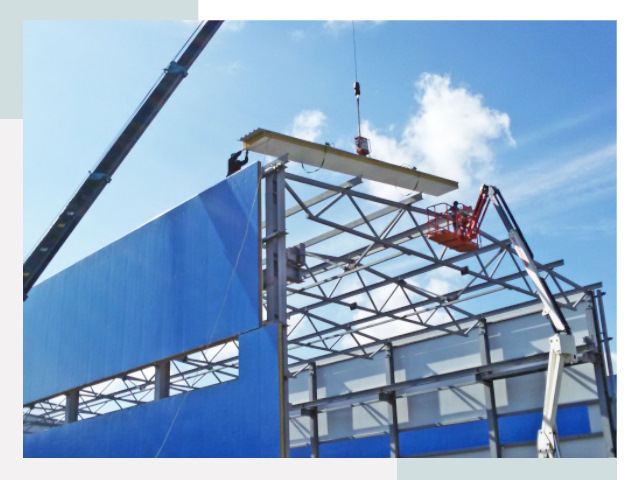 Монтаж сэндвич-панелей в Мариинске