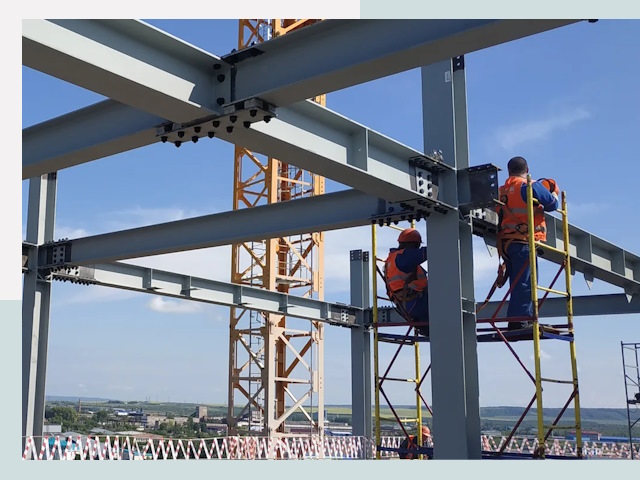 Монтаж металлоконструкций в Мариинске