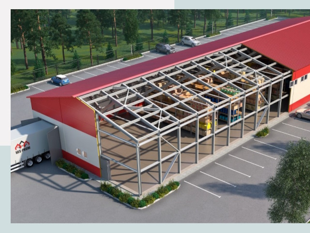 Проектирование ангаров в Мариинске от 612 руб.