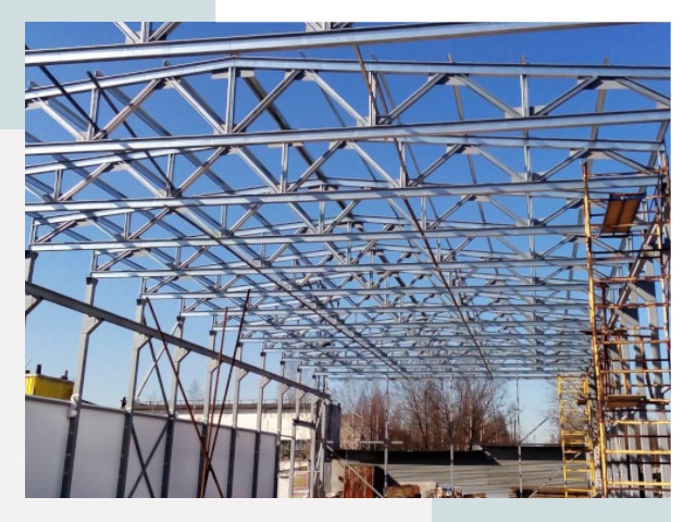 Металлокаркасы для складов в Мариинске