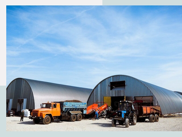 Ангары для спецтехники в Мариинске